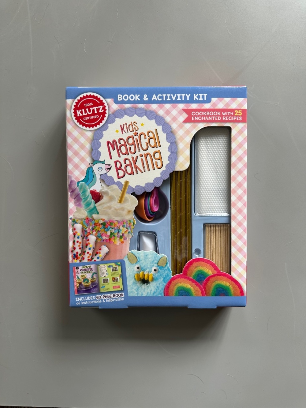 NWT NIB KLUTZ Kids Magical Baking Book and Activity Kit